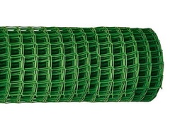Решетка садовая ПВХ зеленая 83х83 мм 1м 