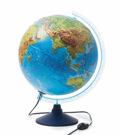 Глобус интерактивный физико-политический с подсветкой INT12500286 25 см 