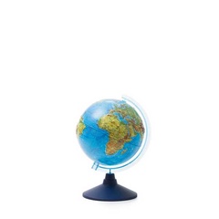 Глобус с физической картой Земли рельефный "Классик Евро" 21 см. арт. Ке022100500 