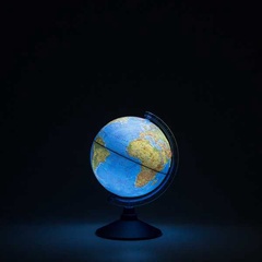 Глобус с физической картой Земли рельефный "Классик Евро" 21 см. арт. BE022100502 
