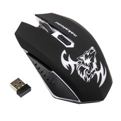 Мышь игровая MROG-15U Nakatomi Gaming RF 2.4G Optical USB 6 кнопок + ролик 