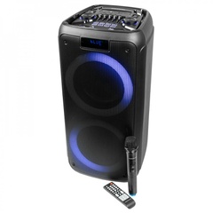 Колонка портативная Акустическая Nakatomi GS-50 - 90W, BT+FM+USB+SD+LED+ДУ арт.41344 