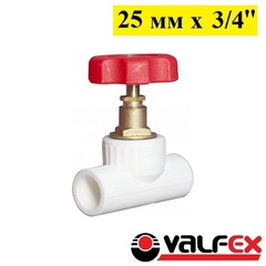 Вентиль проходной Valfex 25х3/4 (30/6) 90г