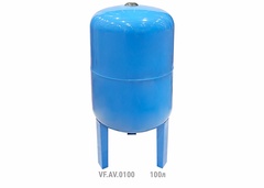 Гидроаккумулятор вертикальный VALFEX, AV синий 100 л 