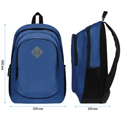 Рюкзак детский ArtSpace Simple синий 45х30х16 см арт. Sch18248