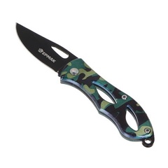 Нож туристический складной нержавеющая сталь ЕРМАК 13.5см арт. 118-159 