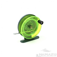 Катушка проводочная Namazu Scoter с курком зеленая/200/250/ арт. N-65P01T 