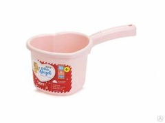 Ковшик для детской ванночки розовый LA1022RS