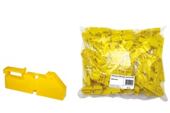 Изолятор на рейку DIN TDM 100/500 желтый арт. SQ0810-0001 