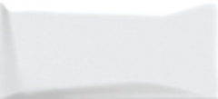 Керамическая плитка Evolution белый рельеф 20x44 EVG052
