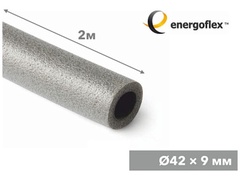 Теплоизоляция для труб ENERGOFLEX SUPER 42/9-2 м арт. EFXT042092SU 