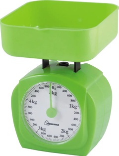 Весы кухонные механ.HOMESTAR зеленый арт. HS-3005M 