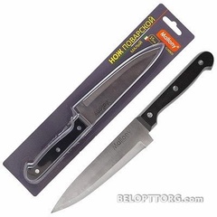 Нож с пластик.рукояткой CLASSICO MAL-03CL поварск. малый, 15 см, 005515