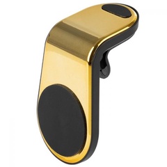 Держатель для телефона EM-004 золото магнитный на дефлектор арт. 103357 
