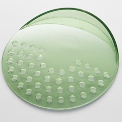 Сито-крышка для слива зеленый 10 см ВЕ-0411