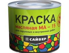 Краска МА-15 Сайвер салатная 0,8 кг