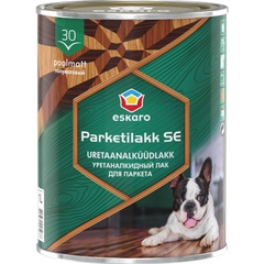 Уретан - алкидный лак для полов Eskaro Parketilakk SE 30 1л