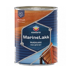 Уретан-алкидный лак для яхт Eskaro Marine lakk 40 0,95л
