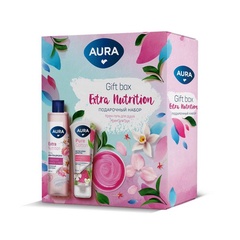 Набор Extra Nutrition Aura family (гель для душа 250 мл. + крем для рук 75 мл.) 