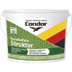 Структурная краска для фасадов и интерьеров Condor Fassadenfarbe Struktur 7,5 кг