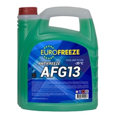 Жидкость охлажденная низкозамерзающая EUROFREEZE Antifreeze AFG 13  4,8кг (4,2л) Зелёный