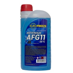 Жидкость охлажденная низкозамерзающая EUROFREEZE Antifreeze AFG 11 20кг (18 л)  Синий