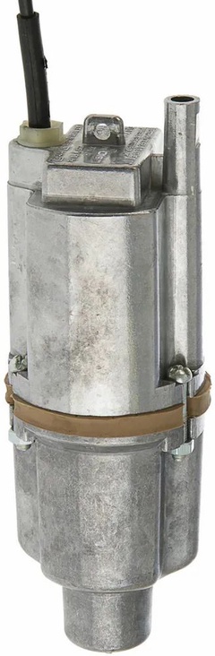 Насос вибрационный "Ручеек-1М", 15м (нижний забор) (нижний забор воды, алюминиевая обмотка двигателя)