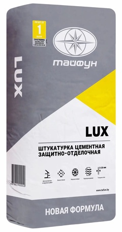 Штукатурка цементная защитно-отделочная LUX 25 кг