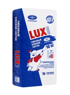 Состав клеевой гипсовый LUX 10 кг