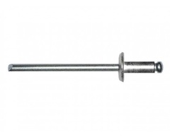Заклепка вытяжная 2.4х12 мм алюминий/сталь, цинк (50 шт в зип-локе) STARFIX