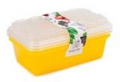 Набор контейнеров для заморозки "Zip" (лимон) ИК 17455000