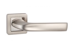 Ручки дверные S-Locked А-105-р MSN/CP жемчуг серый 