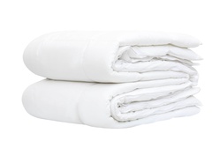 Одеяло стеганое 1.5сп OPT.WHITE Два лотоса Белый 1400х2050 арт. ОС010101 