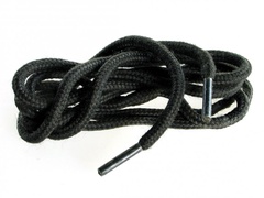 Набор шнурков для обуви длина 1 м. 2 пары (цвет: черный)