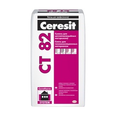 Клей для теплоизоляции матовый Ceresit СТ 82 25 кг арт. 1598191 