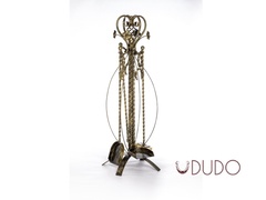 Подставка для каминного набора (каминный набор), марка "DUDO", арт. КА-03