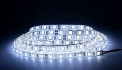 Светодиодная лента 5050 60leds/m 14,4W 6000K White led strips ip20 на двойной печатной плате EDEL00013