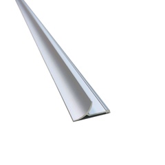 Профиль алюминиевый POLVEKA  внутренний безразмерный WEWN серебро  2,7м.