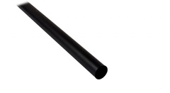 Труба для карниза гладкая черный матовый D19 мм 2,0 м 