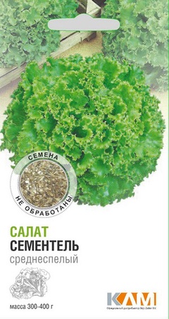 Салат листовой Сементель, 0,05 гр