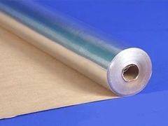 Фольга алюминиевая на бумажной основе 1000мм - 15м
