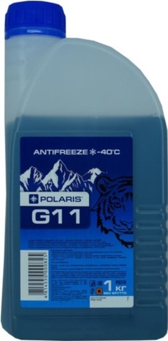 Антифриз POLARIS ANTIFREEZE G11 NEW синий 1 кг арт. PL0310 