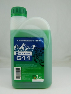Антифриз New Polaris Antifreeze G11 зеленый 1кг арт.PL0210 