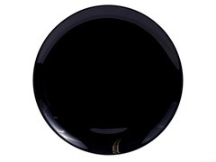 Тарелка десертная стекл Diwali black 19см арт. P0789 