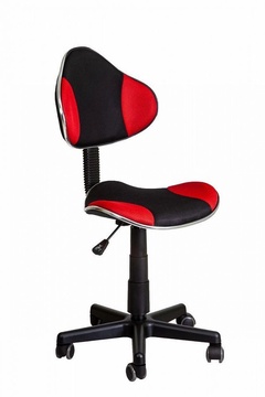 Кресло поворотное MIAMI, черный/красный FB-1902