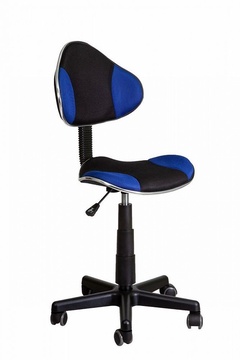 Кресло поворотное MIAMI, черный/синий FB-1902