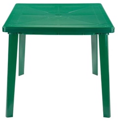 Стол квадратный зеленый 800х800х710мм арт. 88 037 