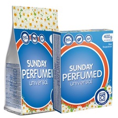 Стиральный порошок Sunday универсал автомат perfumed 400 г (0,4*18*64) 