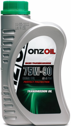 Масло трансмиссионное ONZOIL GEAR OIL 75W-90 GL-5 Pro 0,9 л.