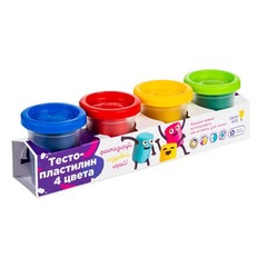 Набор для детского творчества "Тесто-пластилин 4 цвета" TA1008V